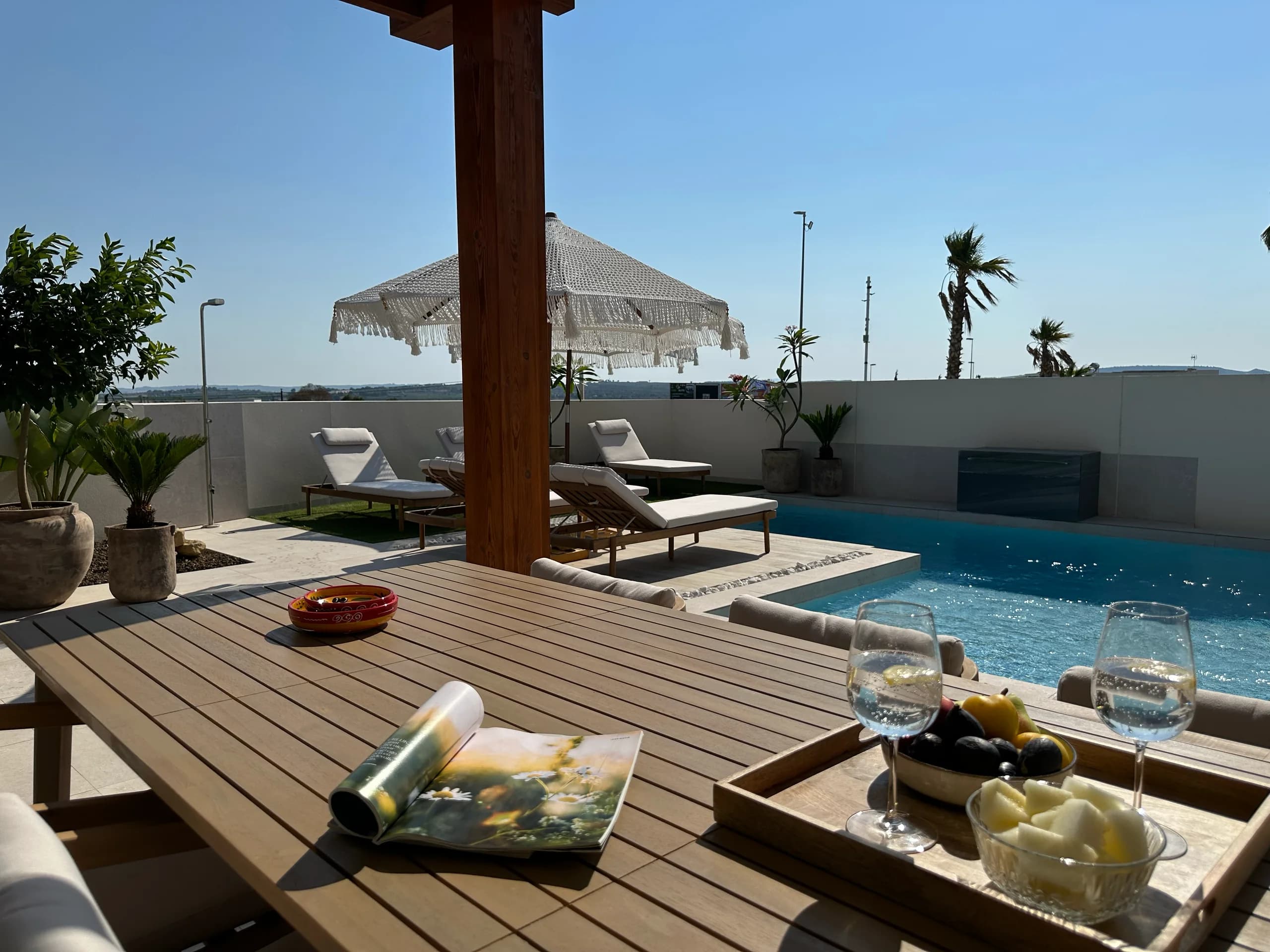 Villa Bella Sol — second bedroom with wardrobe and exterior window