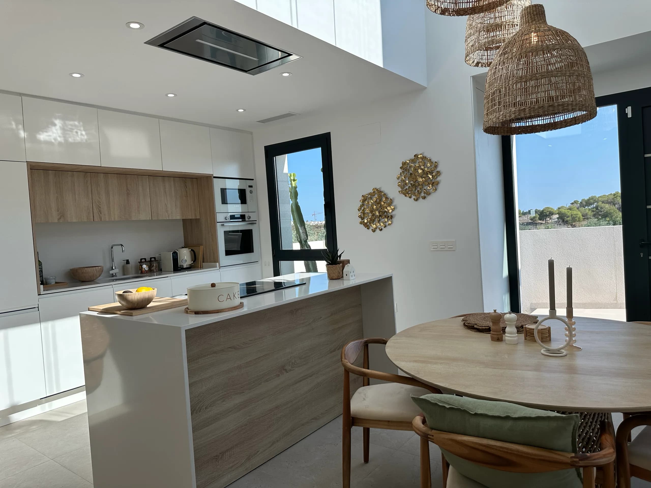 Villa Bella Sol — windows and shutters in Mediterranean style