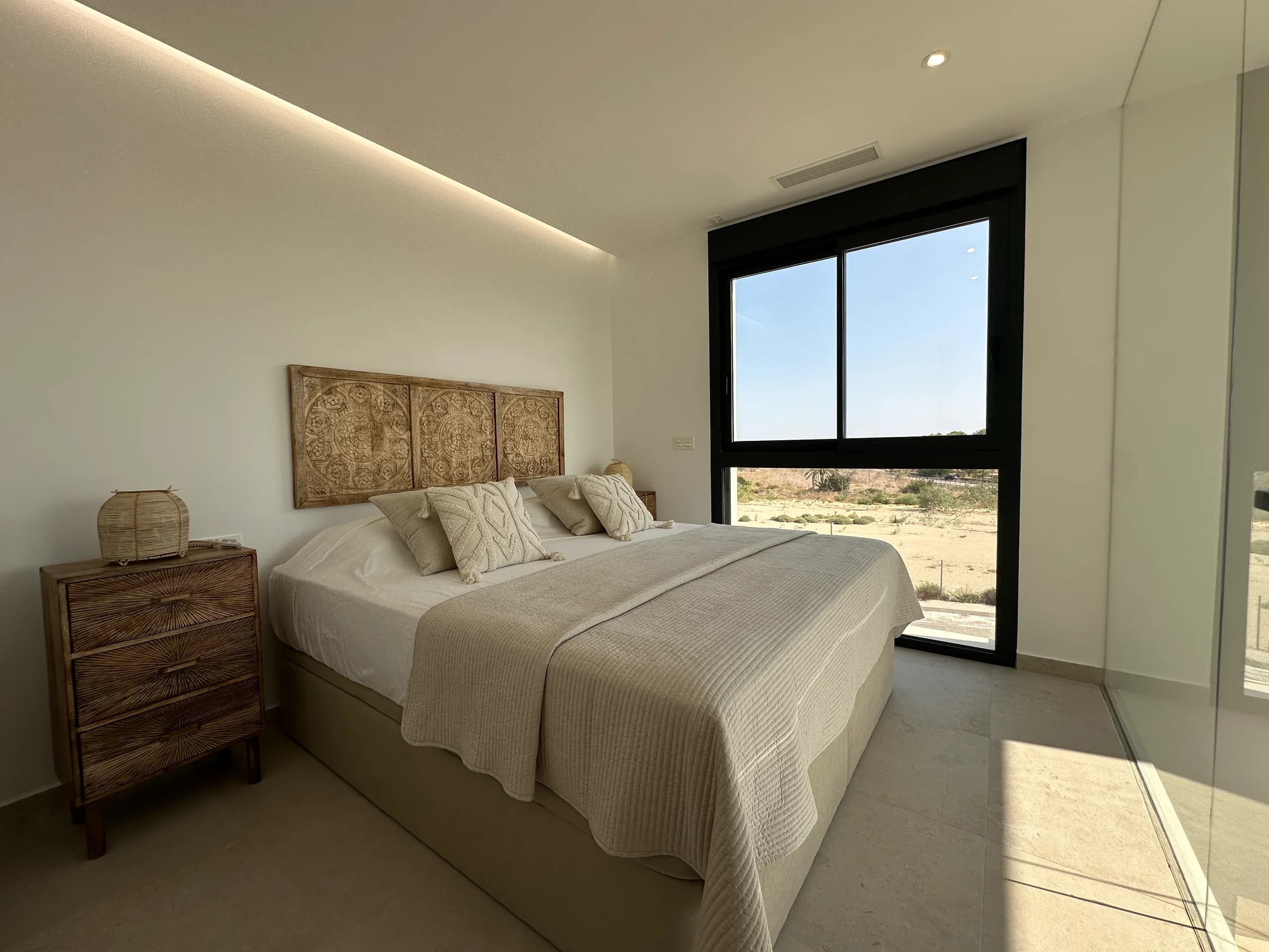 Villa Bella Sol — wine cooler or fridge in the kitchen